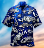 Maxcorners Fishing Sawbones Cool Hawaiian Shirt