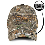 Maxcorners Personalized Name Deer Hunting Classic Cap HM30