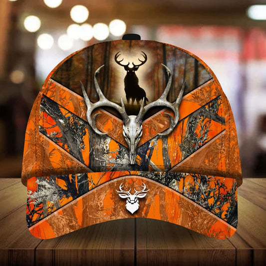 Max Corners Beloya Unique Skull Camo Pattern 3D Multicolor Personalized Cap