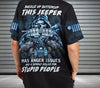 Maxcorners Buckle Up Skull Jeep Jersey Shirt
