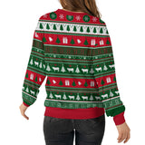 Maxcorners Holstein Have Yourself Merry Little Christmas Sweater