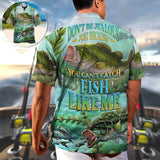 Maxcorners Fishing Don't Be Jealous Just Because You Can't Catch Fish Like Me Hawaiian Shirt