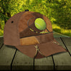 Maxcorners Tennis  Brown Personalized All Over Printed Cap