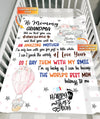 Maxcorners Mother's Day An Amazing Mother Personalized Name Blanket