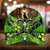 Max Corners Beloya Unique Skull Camo Pattern 3D Multicolor Personalized Cap