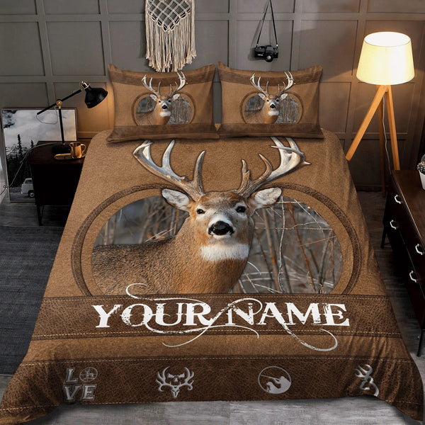 Maxcorners Personalized Deer Hunting Blanket