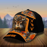 Maxcorners Premium Deer Hunting Collab Artist Classic Personalized Cap