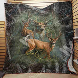 Maxcorners Deer Hunting Foggy Blanket