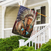 Maxcorners Native America Flag Native Eagle American Flag
