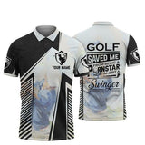 Maxcorners Golf Saved Me From Being A Pornstar Now Im Just A Swinger Customized Name All Over Printed Shirt