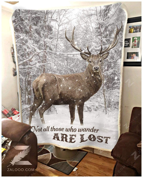 Maxcorners Hunting Not All Those Who Wander Are Lost Blanket