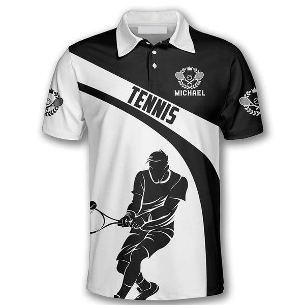 Maxcorners Tennis I Play Tennis Because I Like It Customized Name All Over Printed Shirt