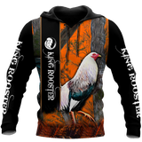 Maxcorners King Rooster Camo Unisex Deluxe Hoodie