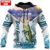 Maxcorners Personalized Jump Up Bass Fishing