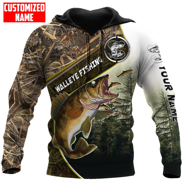 Maxcorners Personalized Walleye Fishing Fishaholic