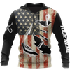 Maxcorners Custom Name Hooked On Fishing America
