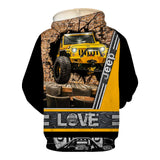Maxcorners Jeep Love Special Hoodie