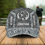 Maxcorners Personalized Fish Camo Military