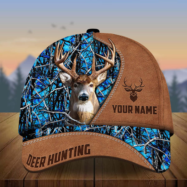 Maxcorners Deer Hunting Personalized Multicolor Hat 3D