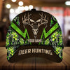 Max Corners Unique Skull Deer Hunting 3D Multicolor Personalized Cap