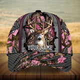 Max Corners Steel Loralle Cracked Deer Hunting Camo Pattern 3D Multicolor Personalized Cap