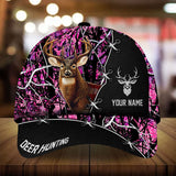Maxcorners Loralle Premium Deer Hunting Personalized Hats 3D