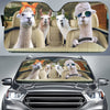 Maxcorners Driving Llamas All Over Printed 3D Sun Shade