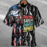Maxcorners Fishing Saved Me From Being A Pornstar Now Hawaiian Shirt