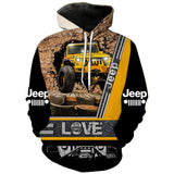 Maxcorners Jeep Love Special Hoodie