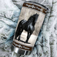 Maxcorners Beautiful Horse Stainless Steel Tumbler 03