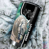 Maxcorners Horse Stainless Steel Tumbler 13
