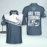 Maxcorners Golf Premium Are You Looking At My Put Personalized Name All Over Printed Shirt