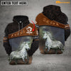 Maxcorners Personalized Speckled Gray Horse Collection All Over Printed