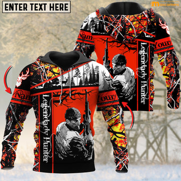 Maxcorners Personalized Hunter Multicolor Red