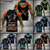 Maxcorners Personalized Deer Hunting Hoodie Green