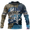 Maxcorners  Musky Fishing Huk Up All Printing Shirts