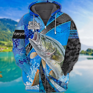 Maxcorners Bass Fishing 3D Shirt