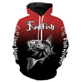 Maxcorners Redfish Puppy Drum Fishing Custom Name Shirts