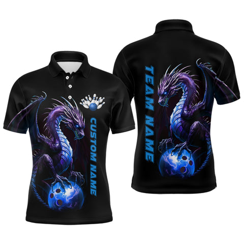 Max Corner Blue Dragon Bowling Jerseys Custom Name And Team Shirt