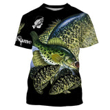 Maxcorners Customize Name Crappie Fishing 3D Shirts