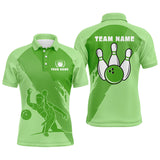 Max Corner Green Graffity team bowling Custom Name And Team Shirt