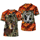 Max Corner Deer Hunting big game camo Grim Reaper Custom Name 3D All over print shirts Gift For Hunter