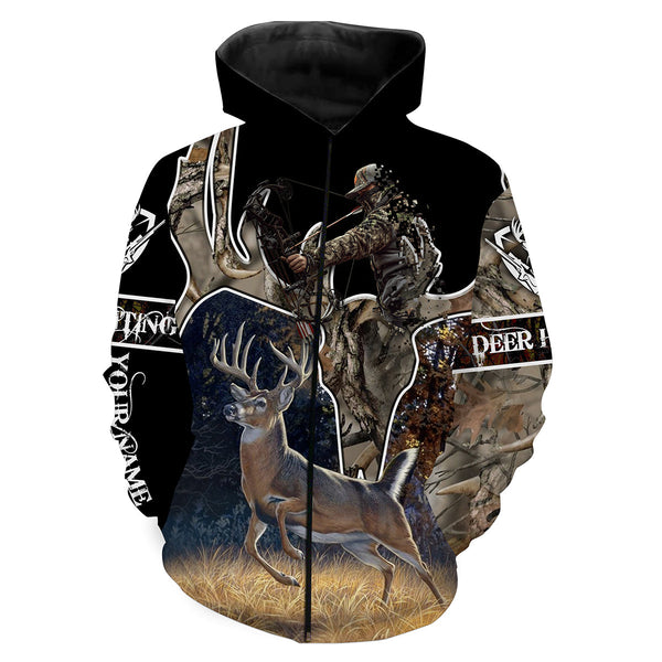 Max Corner Deer hunting Camo Custom name All over print shirts Gift For Hunter