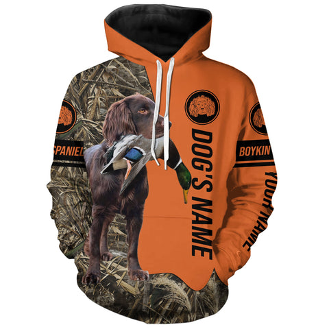 Max Corners Boykin Spaniel Hunting Dog Personalized 3D All Over Printed Hoodie