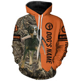 Max Corners Bluetick Coonhound Hunting Dog Personalized 3D All Over Printed Hoodie