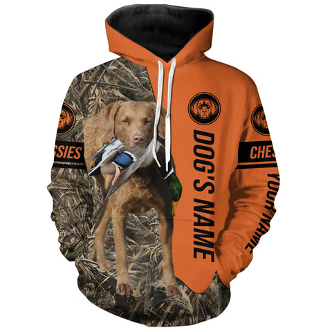 Max Corners Chessies Hunting dog Personalized 3D All Over Printed Hoodie
