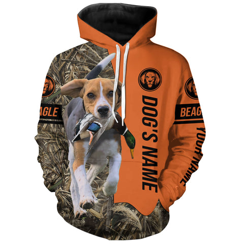 Max Corners Beagle Hunting dog Personalized 3D All Over Printed Hoodie
