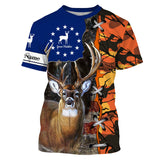 Maxcorners White-Tailed Deer Hunting Orange Tree Camo Custom Name