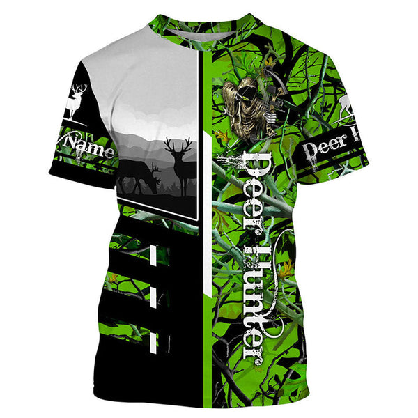 Maxcorners Personalized Deer Hunting 3D All Over Print Shirts - Hunting Gift