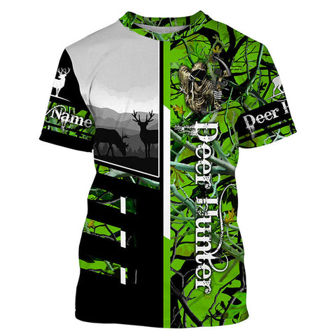 Maxcorners Personalized Deer Hunting 3D All Over Print Shirts - Hunting Gift